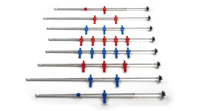 Serie aste telescopiche complete F65