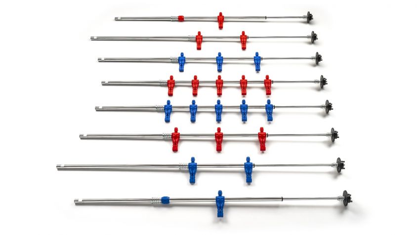 Serie aste telescopiche complete SLIDE