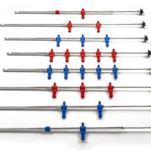 Serie aste telescopiche complete F65